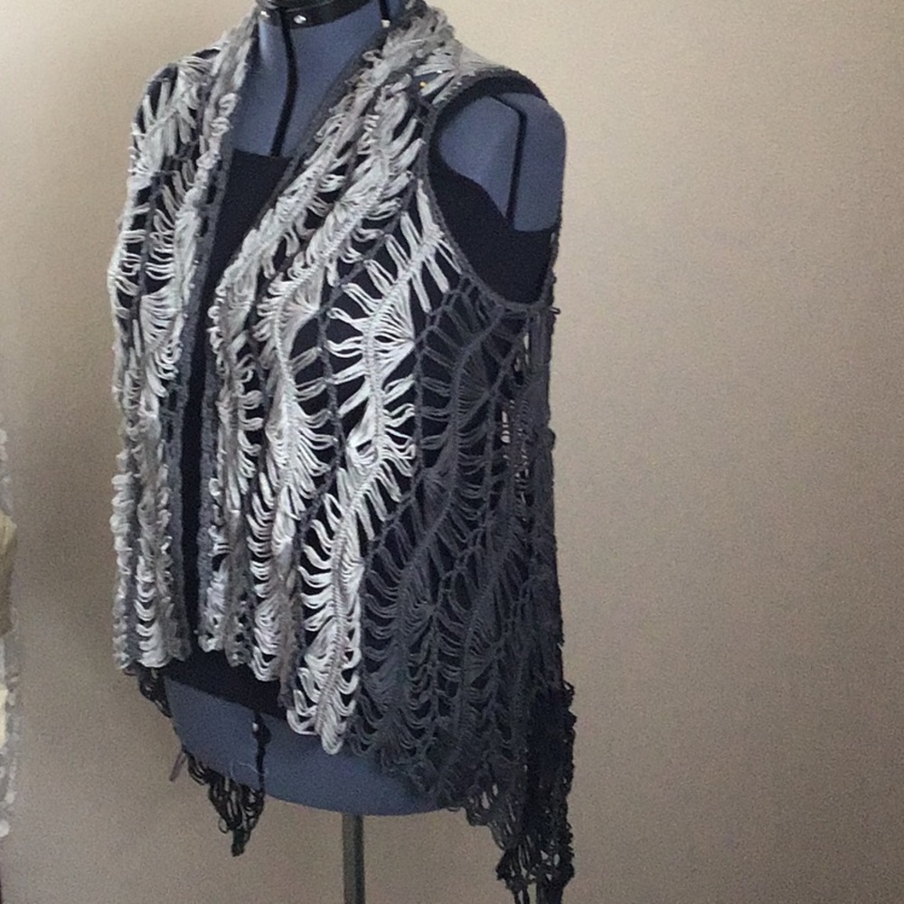Crocheted vest